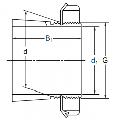 Подшипник Закрепительные втулки типа H Втулка H 206 по выгодным ценам Пенза